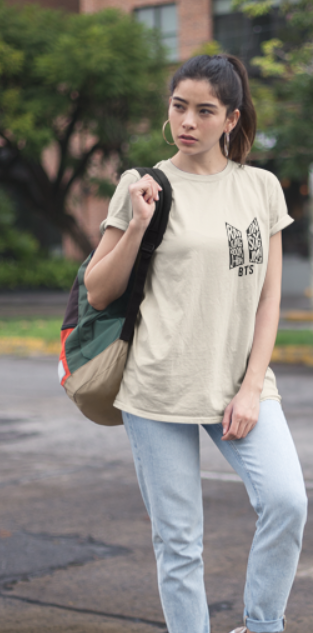 oversized BTS tshirt