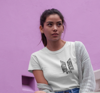 oversized BTS tshirt