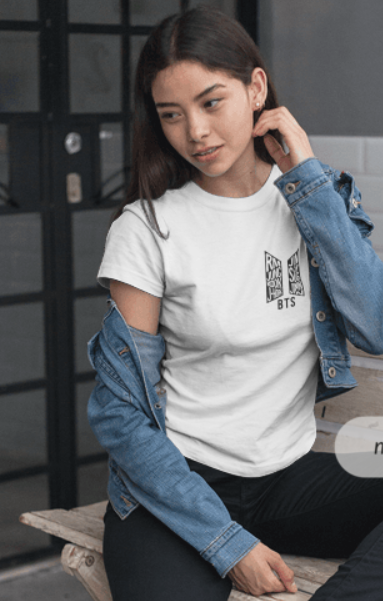 oversized BTS tshirt